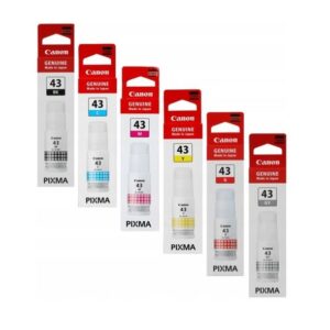 Encre Canon GI-43 original Pack 6 couleurs