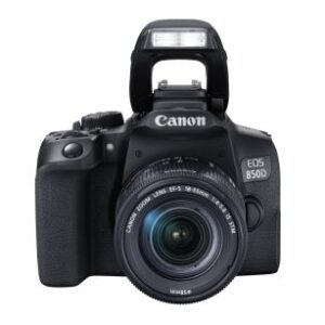 Appareil photo  Canon EOS 850D  Reflex - 24.1 MP - 7.5x zoom optique objectif EF-S 18 - 135 mm IS USM - Wi-Fi, Bluetooth