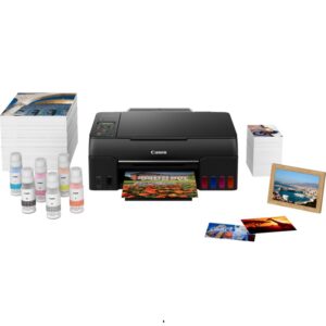 Imprimante Canon PIXMA G640 photo à réservoirs rechargeables Wi-Fi et Cloud