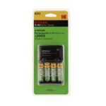 Piles rechargeable KODAK 2A x 4 (piles + Chargeur)