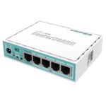 Routeur Mikrotik RB750GR3  connecté Gigabit Ethernet Blanc