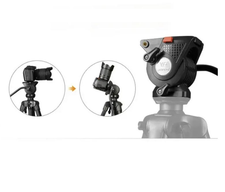 Trépied en aluminium WF-3308A Portable – Image 6