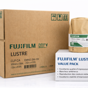 Papier Fujicolor Crystal 30,5 cm x 124 m Lustre.