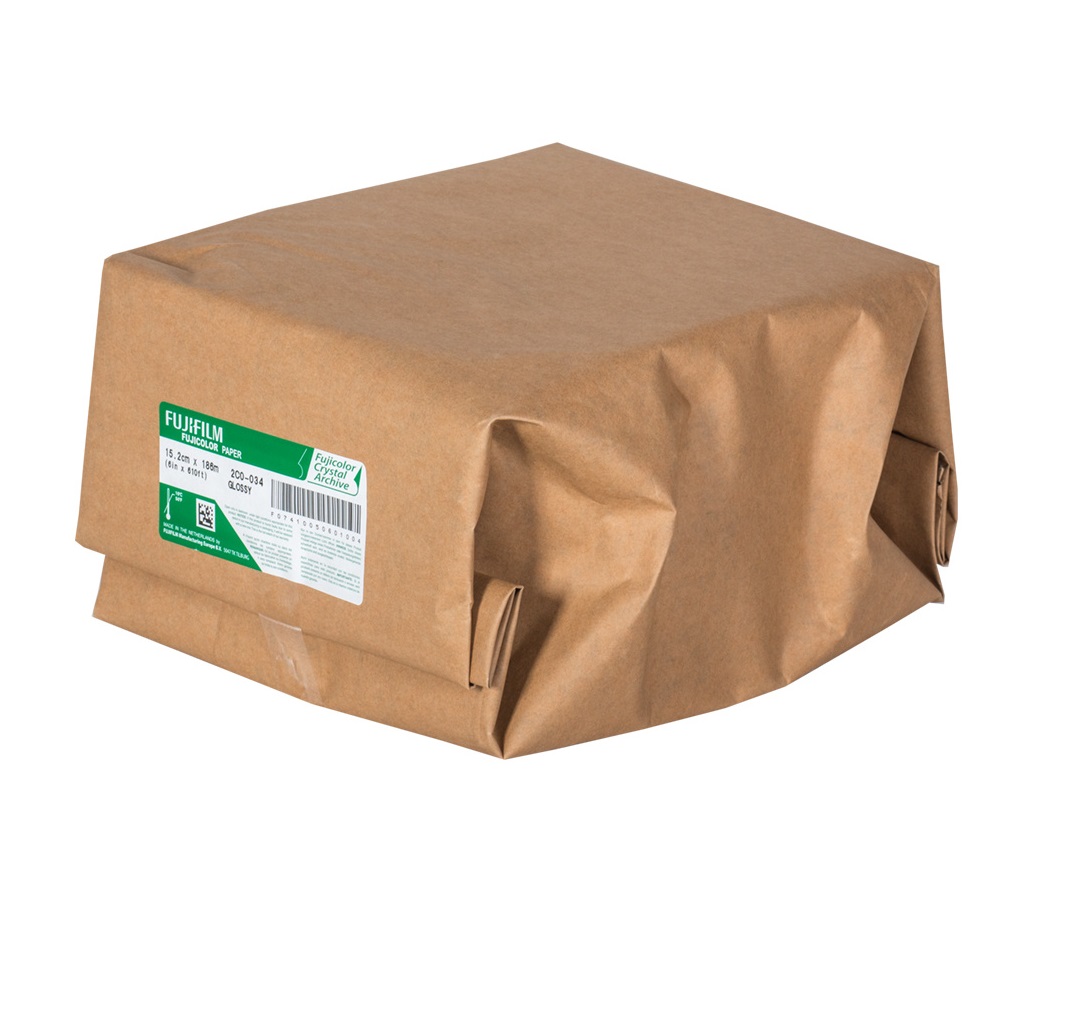 Papier photo FUJIFILM 15.2 cm x 186 m Brillant