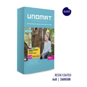 Papier photo Unomat 6x8 à jet d'encre 260 gsm