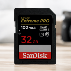 Carte mémoire Extreme Pro 32GB Class 10//100MB