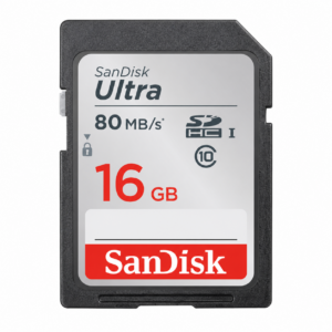 CARTE MEMOIRE SANDISK 16GB 80MB CLASS 10