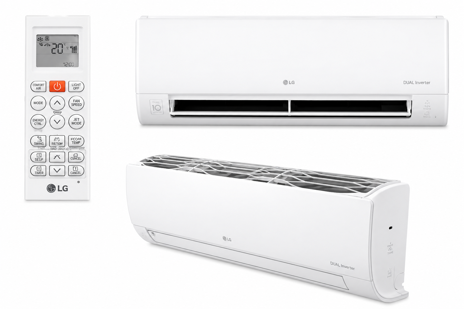 SPLIT LG - AIRCON 24000BTU DUAL INVERTER with (thing wifi ) – Image 3