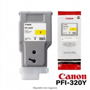 CARTOUCHE CANON PFI- 320 YELLOW